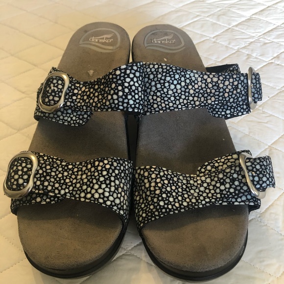 Dansko Leather Sandals Size 39/ US 7.5-8 - Picture 3 of 4